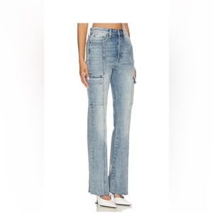 Pistola Dana Cargo Denim Jeans in Cliffside from Revolve Size 28